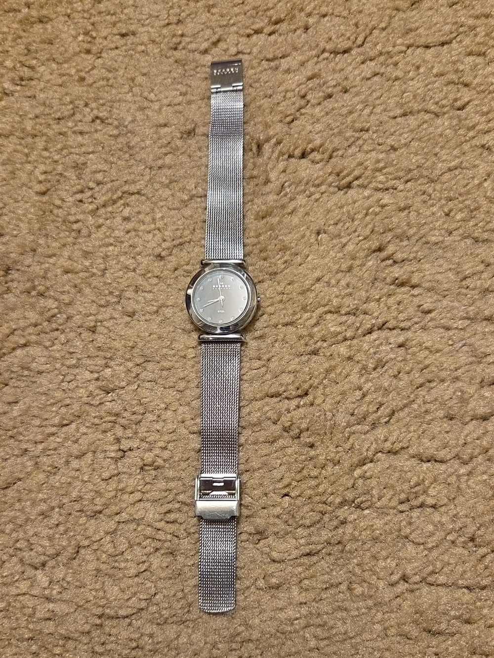 Skagen Stainless Steel Mesh Women's Watch - Silver